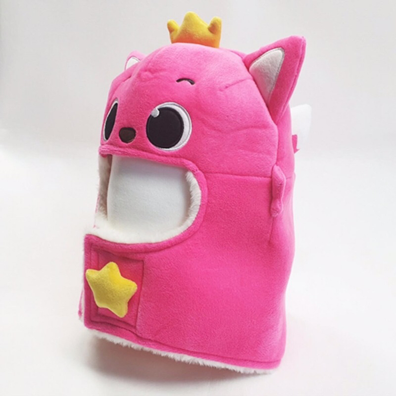 Jual Pinkfong Baby Shark Plush Trapper Hat / Topi Anak | Shopee Indonesia