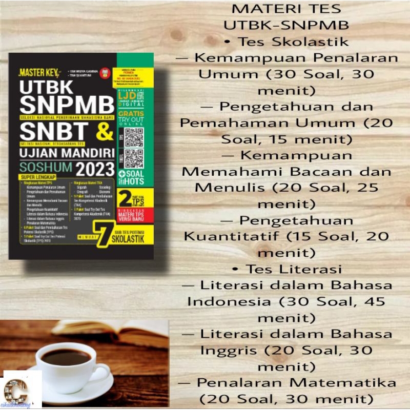 Jual Buku The Master Key Of Utbk Snpmb Snbt And Ujian Mandiri Soshum 2023