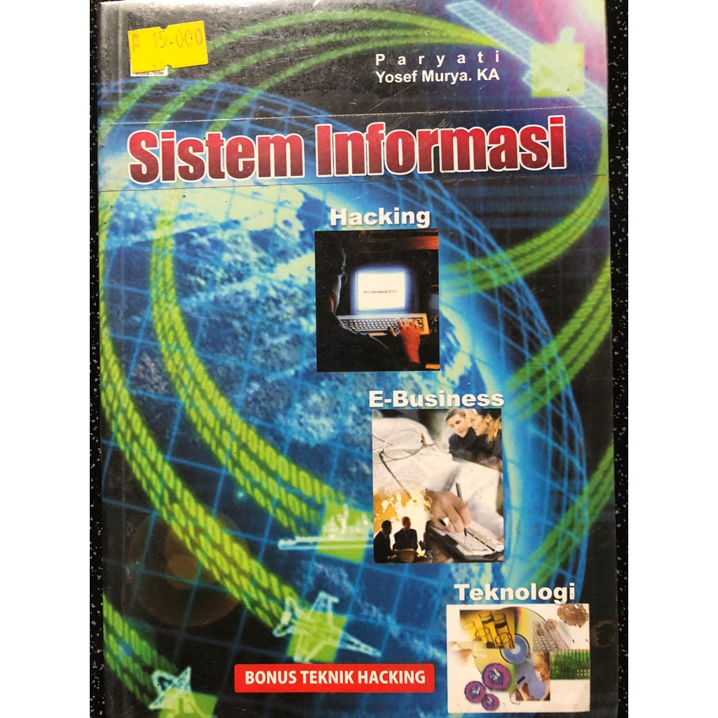 Jual BUKU KOMPUTER: Sistem Informasi Hacking, E-business, Teknologi ...