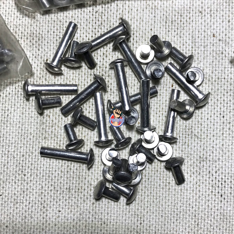 Jual Paku Keling Rivet Lis Triplang Kuku Macan Dek Vespa Super Sprint ...