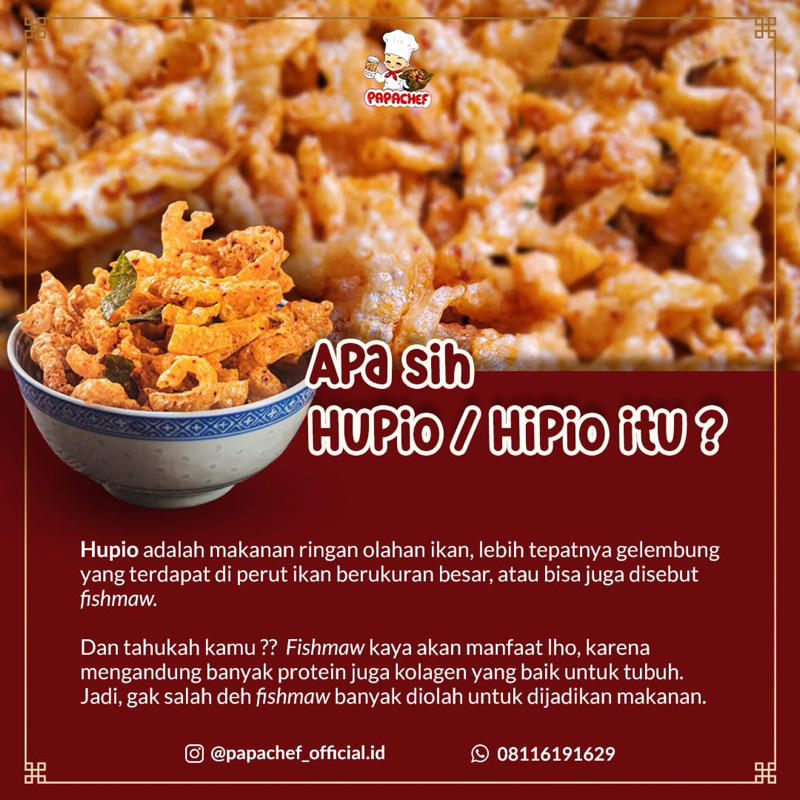 Jual Hupio saled egg papachef | Shopee Indonesia