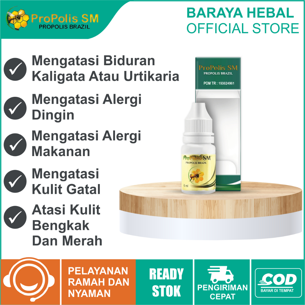 Jual Obat Biduran Kaligata Atau Urtikaria Alergi Dingin Makanan Kulit ...