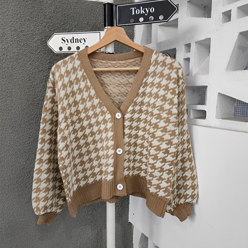 Jual AUTUMN SQUARE CARDI/ CARDIDIGAN RAJUT KANCING/ OUTHER AUTUMN RAJUT ...