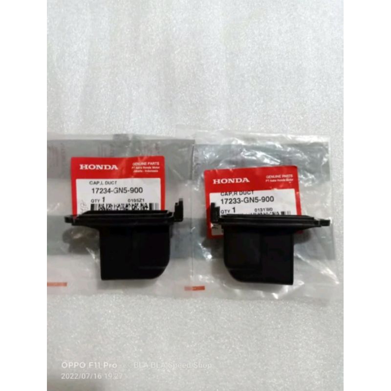 Jual Cap L duct cap R duct corong box udara honda supra asli ori ...