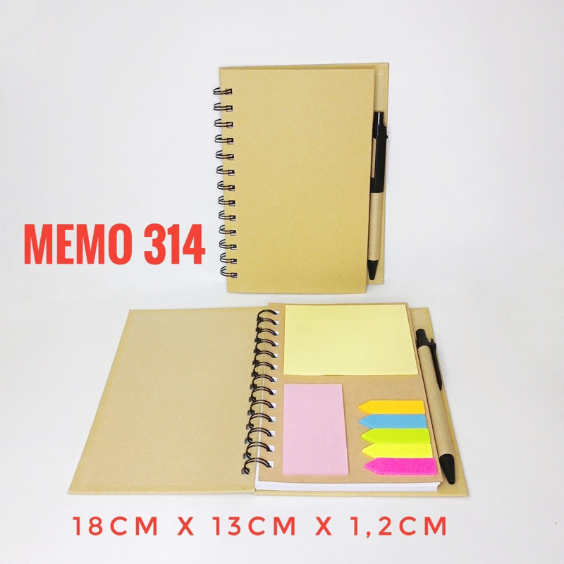 Jual Buku Memo 314, blocknote, notes , notebook, memo sticky notes