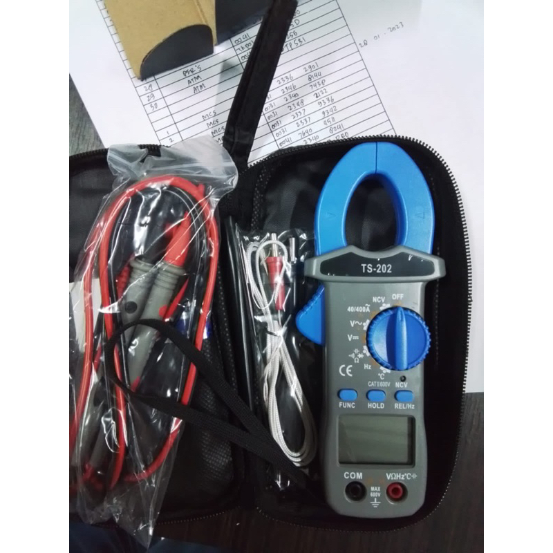 Jual Tang Ampere Digital Tang Ampere Ts Digital Clamp Multimeter Shopee Indonesia