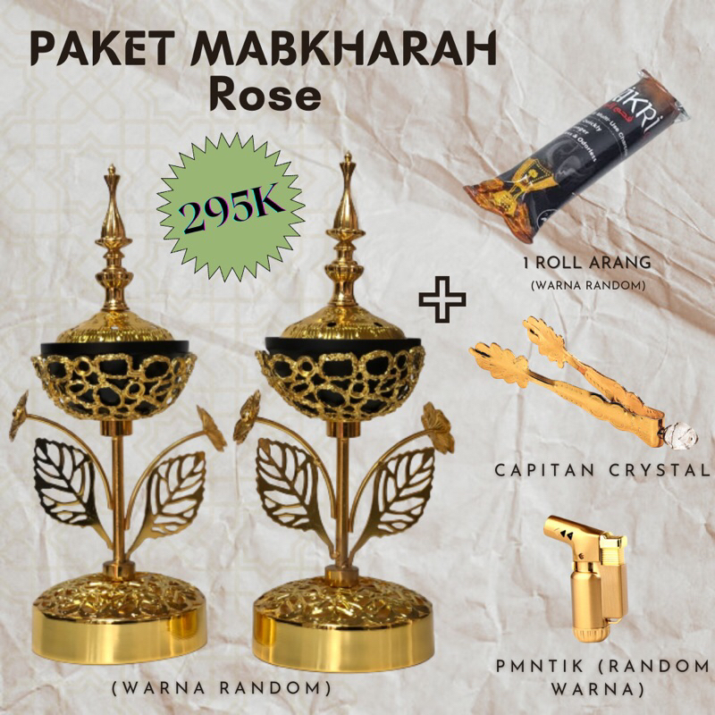 Jual Paket Mabkharah Besar Lengkap Mabkharah Tempat Dupa Buhur Shopee Indonesia