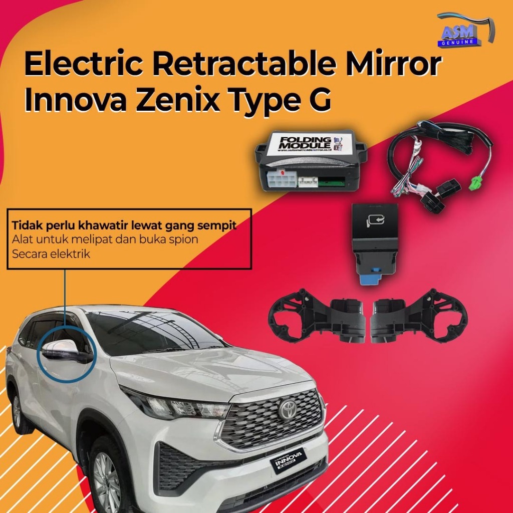 Auto Retract Spion Innova G: Kenyamanan dan Keamanan dalam Satu Sentuhan