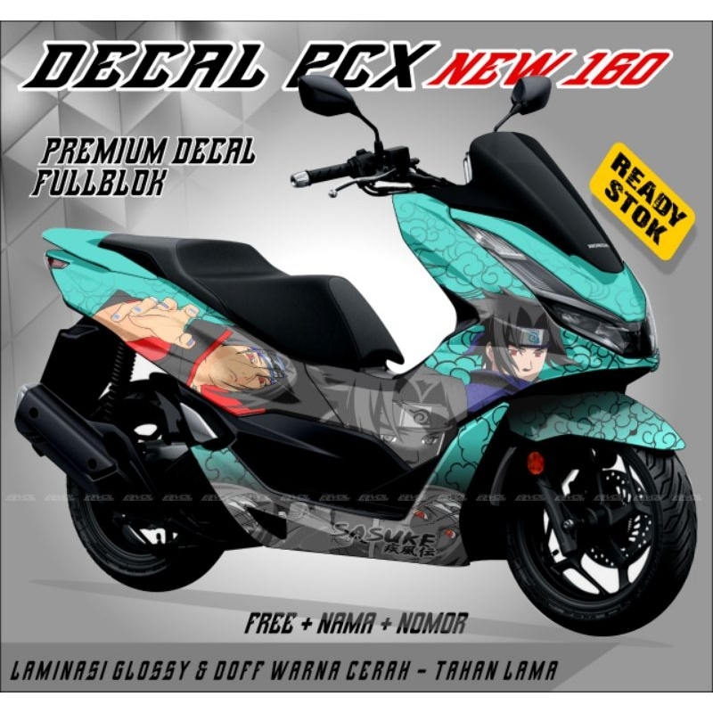 Jual Sticker decal variasi karakter animasi untuk motor Honda PCX Full