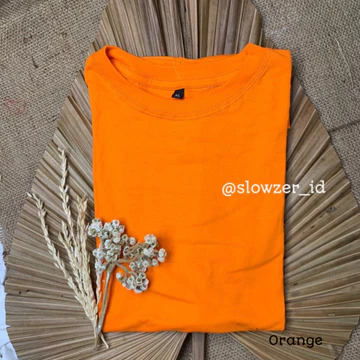 Kaos Polos Lengan Pendek Cotton Combed 30s Unisex Pria Wanita KPP007