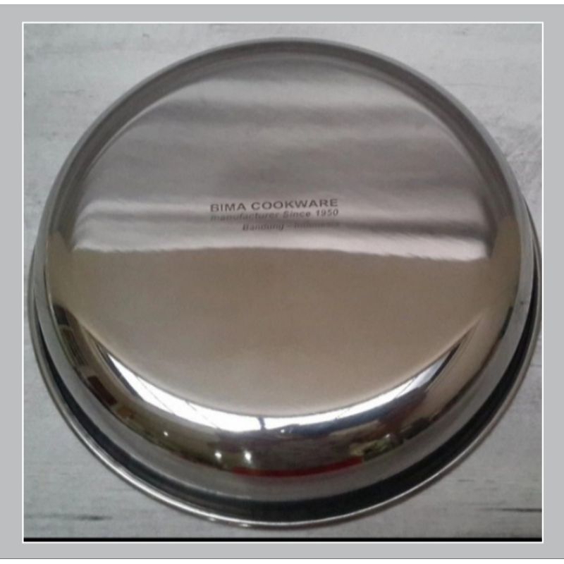 Jual bima kitchen plate stainless /piring dapur stainless | Shopee ...