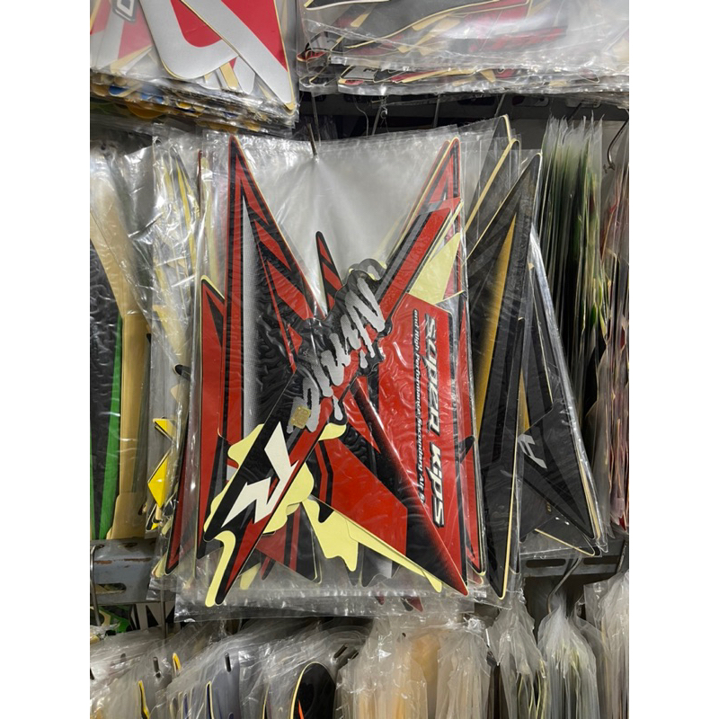 Jual STIKER STRIPING NINJA R 2014 ORANGE | Shopee Indonesia