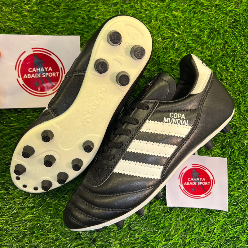 Jual BISA COD SEPATU BOLA ADIDAS COPA MUNDIAL BLACK WHITE FG MADE IN GERMANY Shopee Indonesia