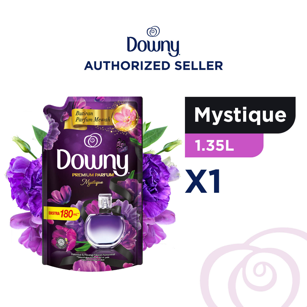 Jual Downy Pelembut Softener Dan Pewangi Pakaian Konsentrat Mystique Refill 135 L Shopee 9136