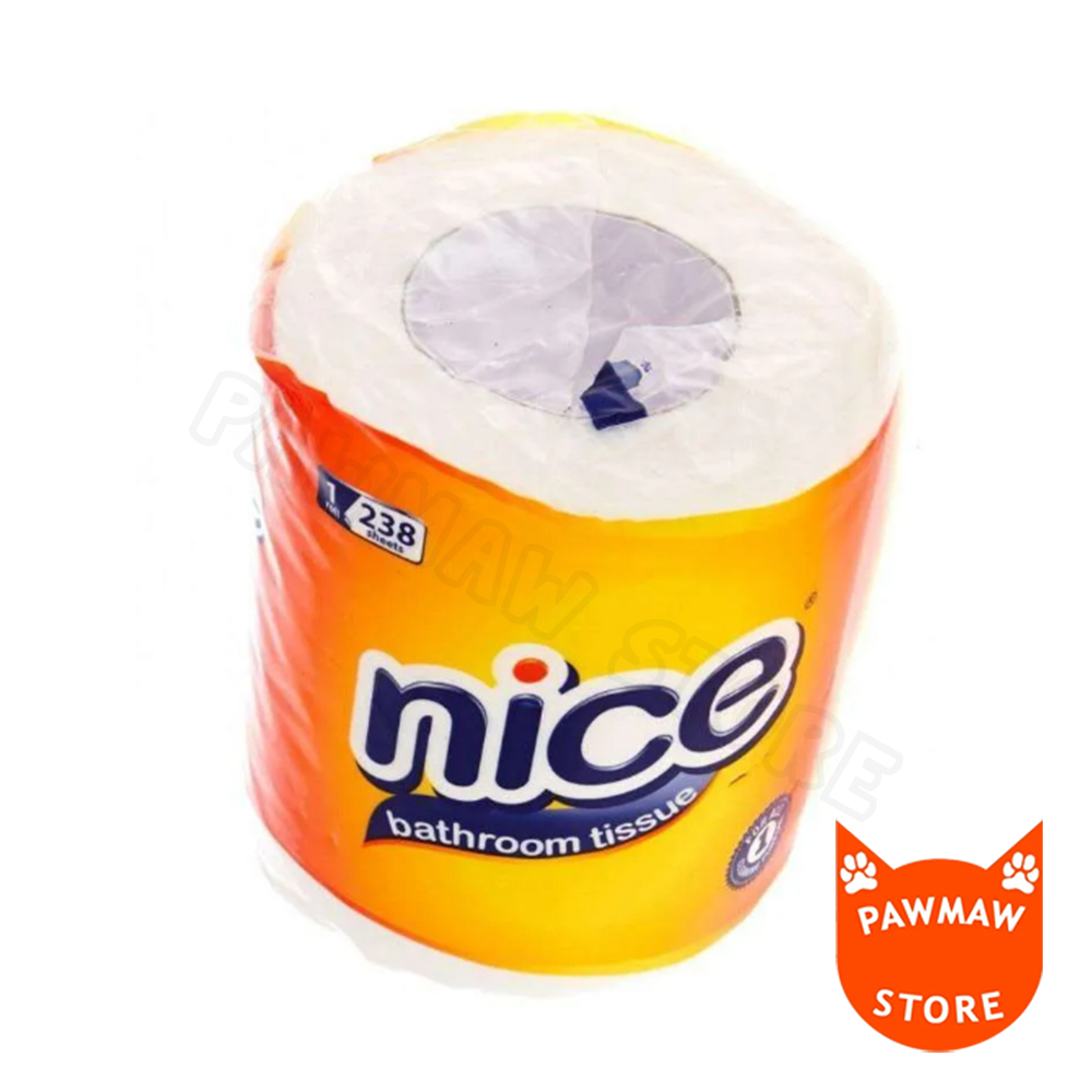 Jual Tissu Nice Roll | Tisu Nice Roll 238gram ( 10 ROLL ) | Shopee ...