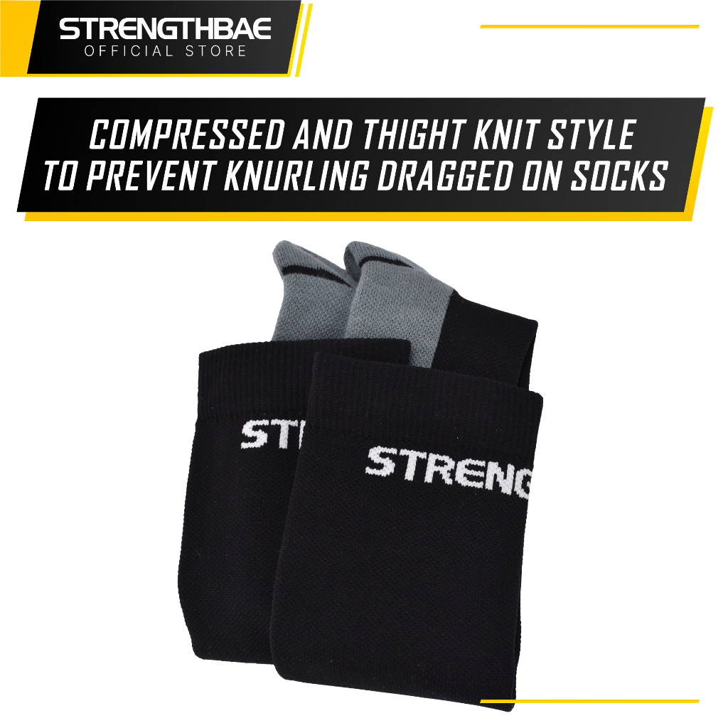 Jual Deadlift Socks STRENGTHBAE Kaos Kaki Compression High Sock Gym ...