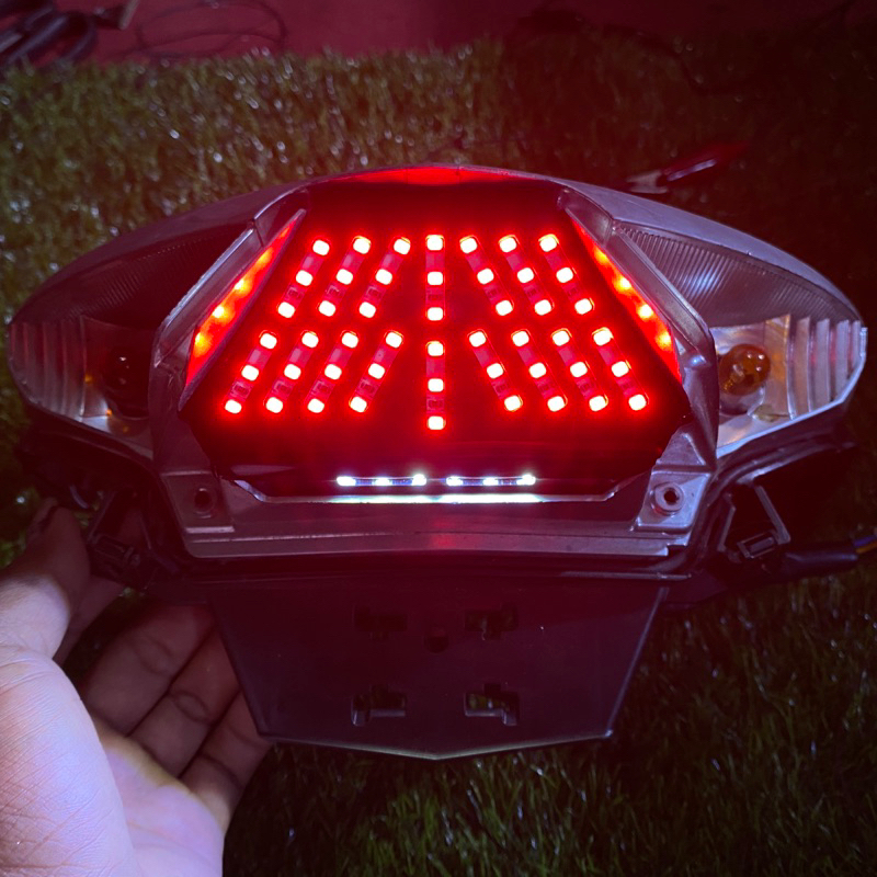 Jual lampu rem running mio gear stoplamp running mio gear 11mode ...