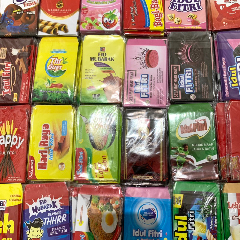 Jual Amplop lebaran 3LIPAT | Variasi snack | Shopee Indonesia