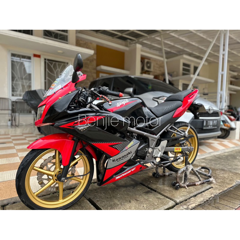 Jual kawasaki ninja rr 2014 merah hitam pajak hidup panjang 1/2024 ...