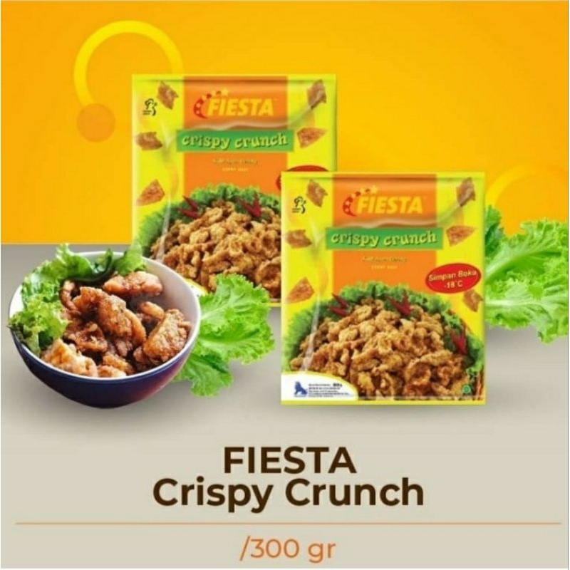 Jual Fiesta Crispy Crunch Kulit Ayam Goreng Frozen Gram Agen