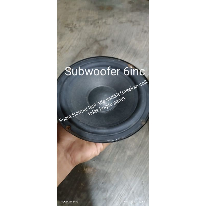 Jual SPEAKER SUBWOOFER 6inc minus | Shopee Indonesia