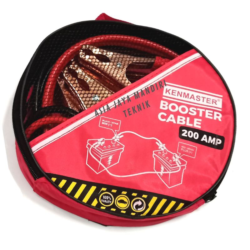 Jual KENMASTER BOOSTER CABLE 2METER / KABEL JUMPER AKI 200A/ BOSSTER ...