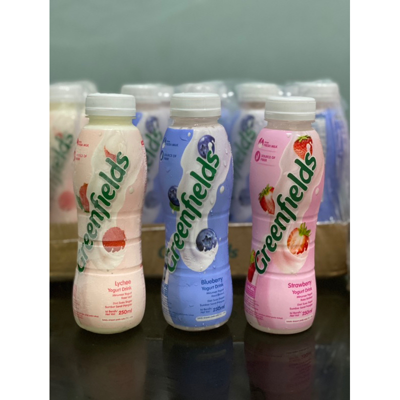 Jual Greenfields Yogurt Drinks 250 ml | Eceran | 1 pcs | Shopee Indonesia