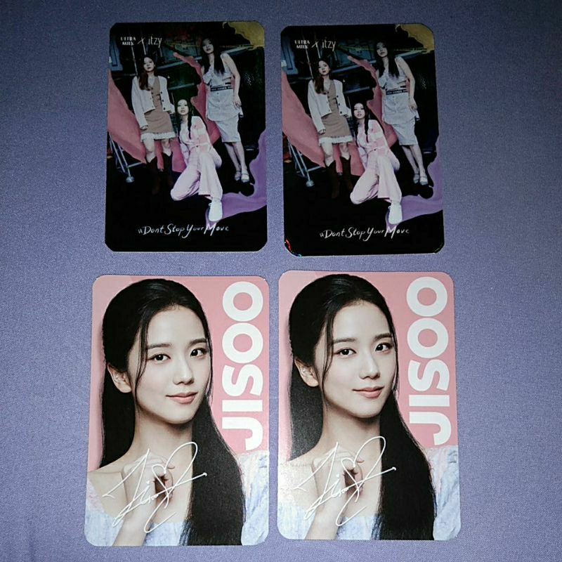 Jual Official Photocard Pc Ultramilk Ultra Milk X Itzy Unit Lia Yuna