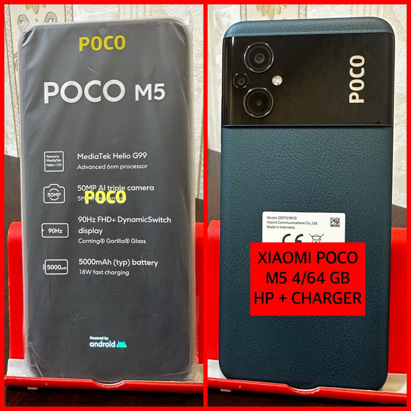 Jual xiaomi poco M5 4/64 gb garansi resmi | Shopee Indonesia