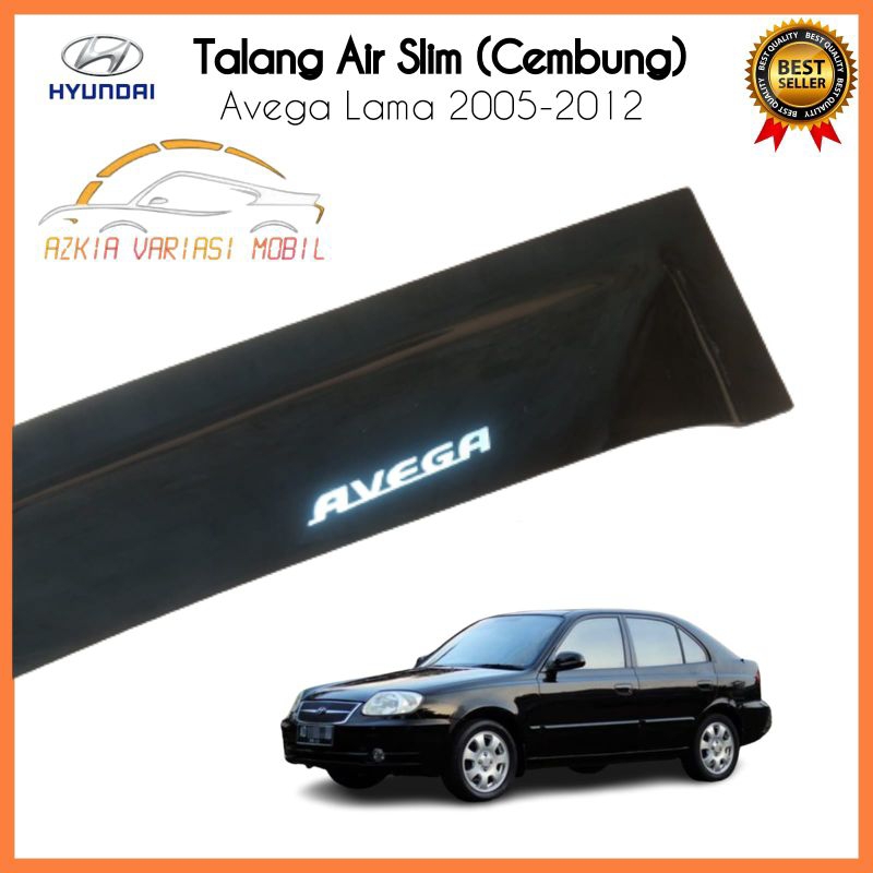 Jual Talang Air Pintu Mobil Hyundai Avega Lama Sedan Tahun