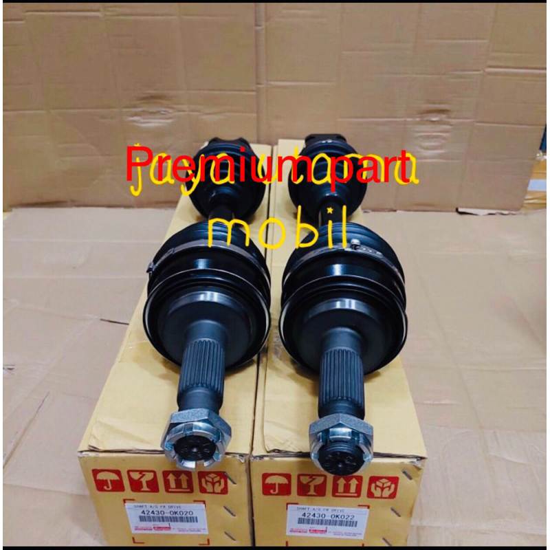 Jual Drive shaft assy / CV joint hilux vigo harga 1set kanan / kiri
