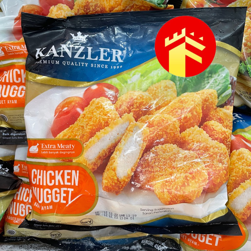 Jual KANZLER CHICKEN NUGGET 450 GR KANZLER CRISPY BUBBLE NUGGET BUBBLE ...