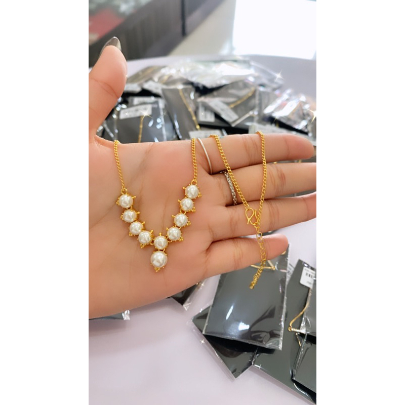 Jual kalung mutiara kebon raja xuping | Shopee Indonesia