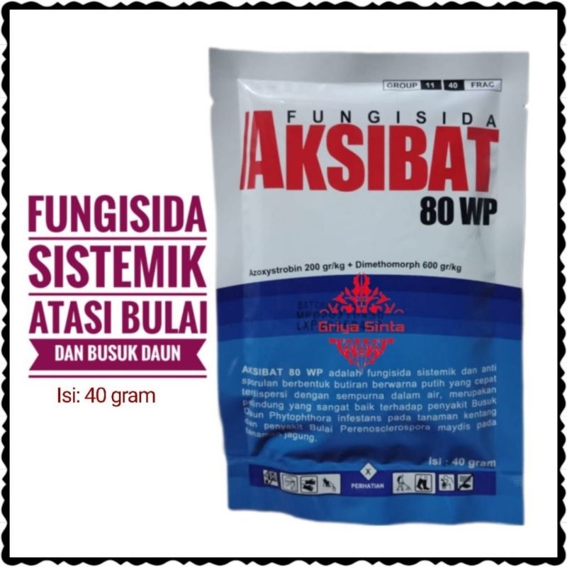 Jual Fungisida Sistemik Aksibat 80WP Atasi Bulai Busuk Buah Pada ...