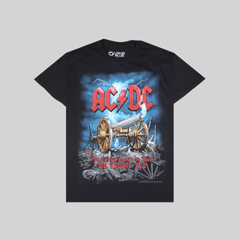 Jual TS AC DC - CANNON CARNAGE ( ROCK MERCH ) | Shopee Indonesia