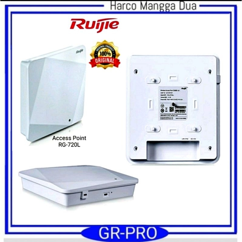 Jual ruijie ruiji rgap 720 L indoor wireless access point Non POE