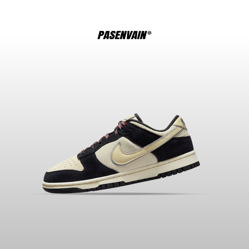 Jual Nike Dunk Low Black Suede 100 Original Shopee Indonesia