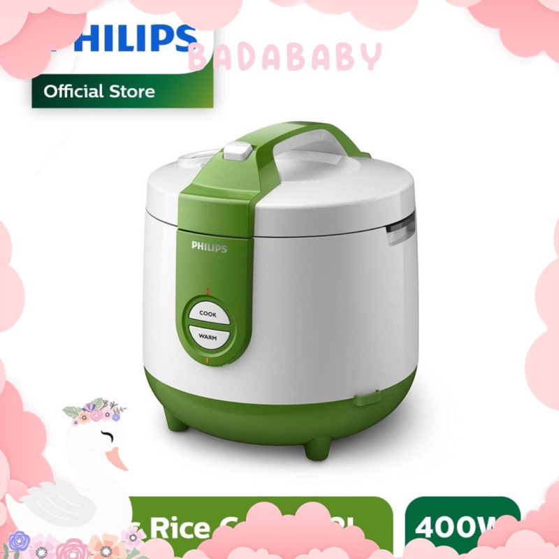 Jual PHILIPS 2L RICE COOKER HD3119 400watt TERLARIS SEPALEMBANG