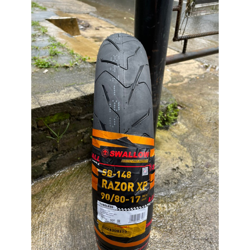 Pneu Arrière DELI TRE SB-148 RAZOR XP 110/70-17 - Indice H (210 Km/h), Tubeless, Pour Sport Et Route