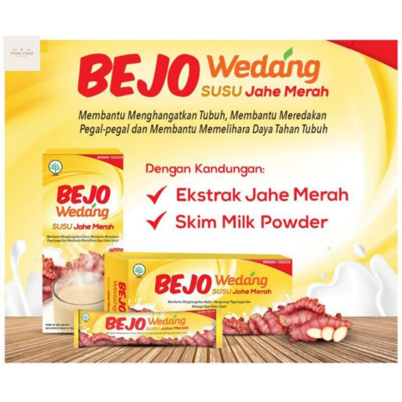 Jual PROMO Bejo Susu Jahe Merah SUJAMER PAY 1 GET 2 Pack 10 Sachet Shopee Indonesia