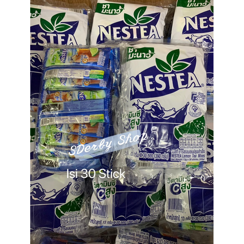 Jual Nestea Thailand Lemon Tea Mix Berries Teh Isi 30 Sachet Pack Murah ...