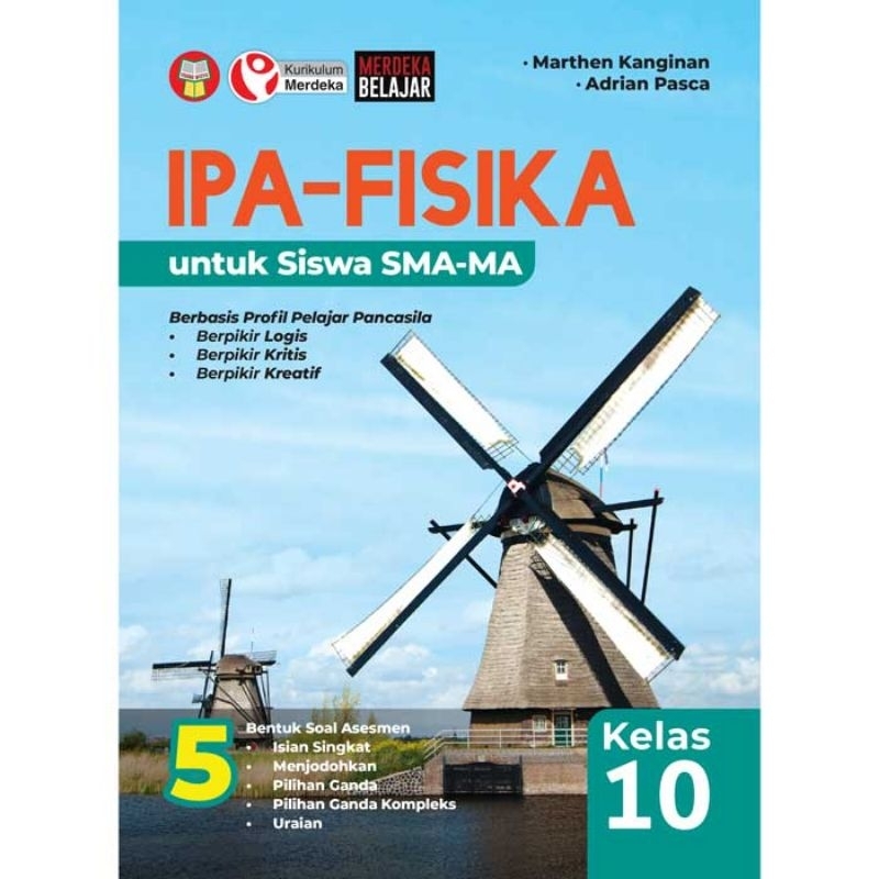 Jual BUKU IPA-FISIKA UNTUK SISWA SMA-MA KELAS 10 KURIKULUM MERDEKA ...