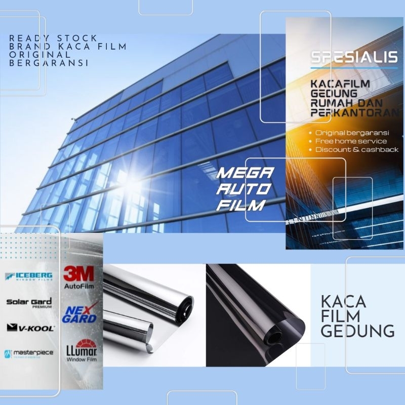 Jual KACA FILM UNTUK GEDUNG PERKANTORAN DAN KANOPI RUMAH TERSEDIA ...