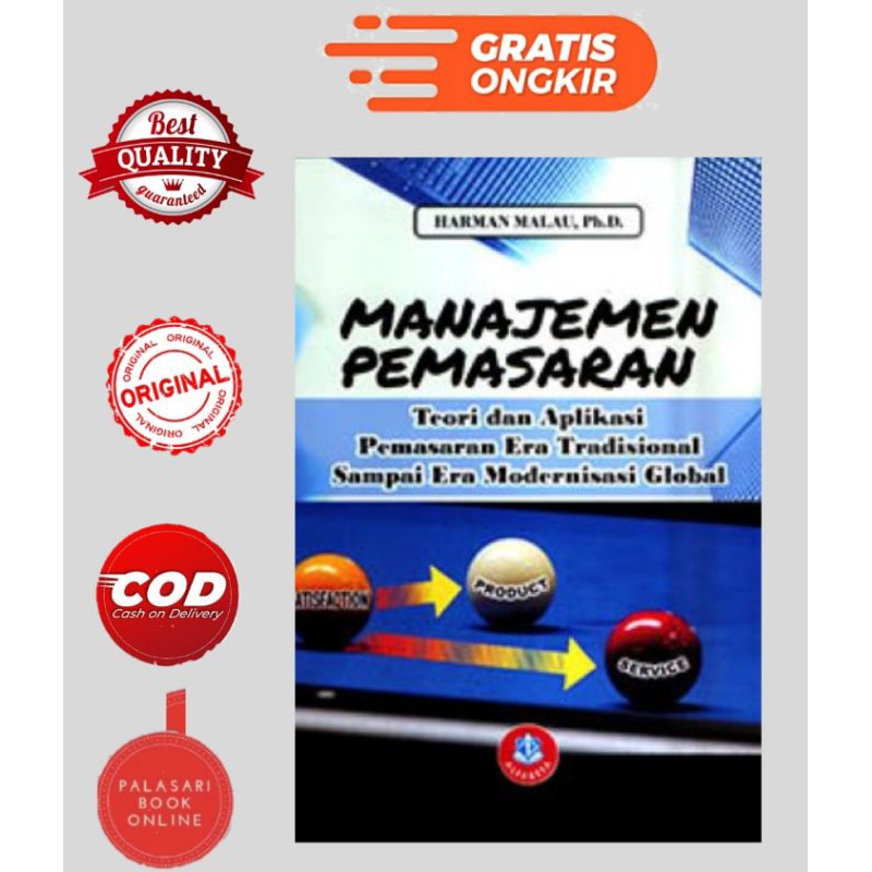 Jual Buku Manajemen Pemasaran Teori Dan Aplikasi Pemasaran Era ...