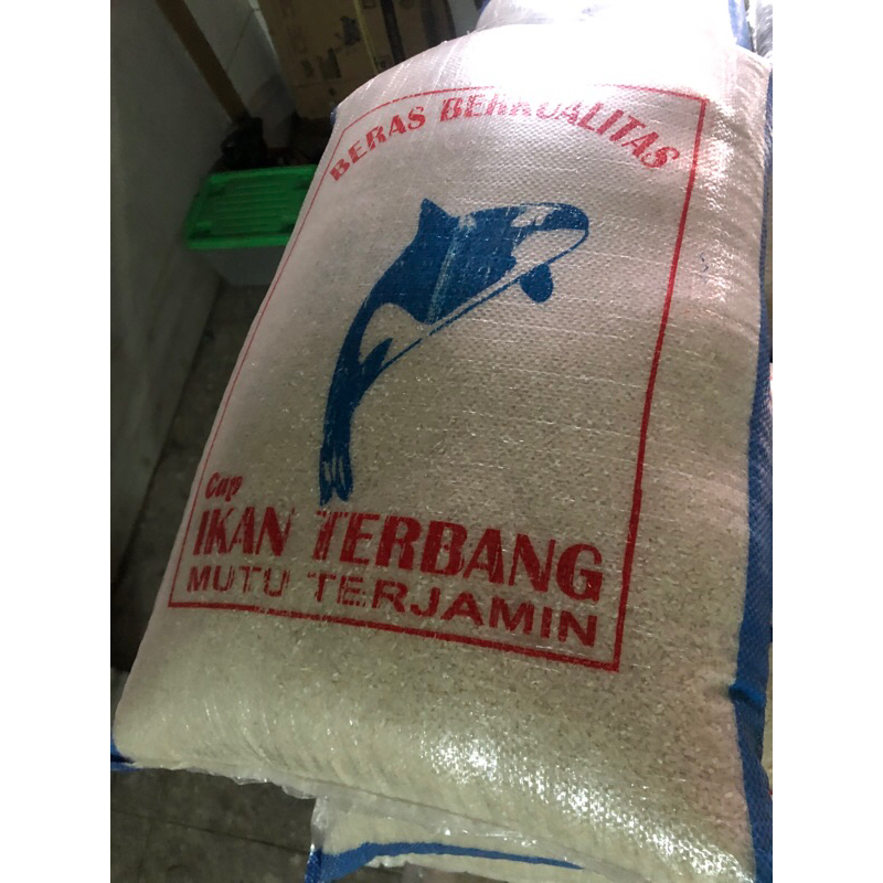 Jual Beras Putih Ikan Terbang Kg Shopee Indonesia