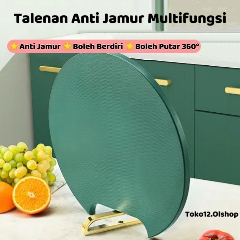 Jual Talenan Premium Bulat Potong Buah Sayur Daging Extra Tebal Talenan