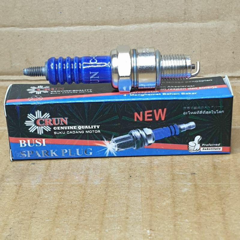 Jual BUSI GRAND SUPRA MIO SMASH SHOGUN SPIN JUPITER VEGA SPARK PLUG