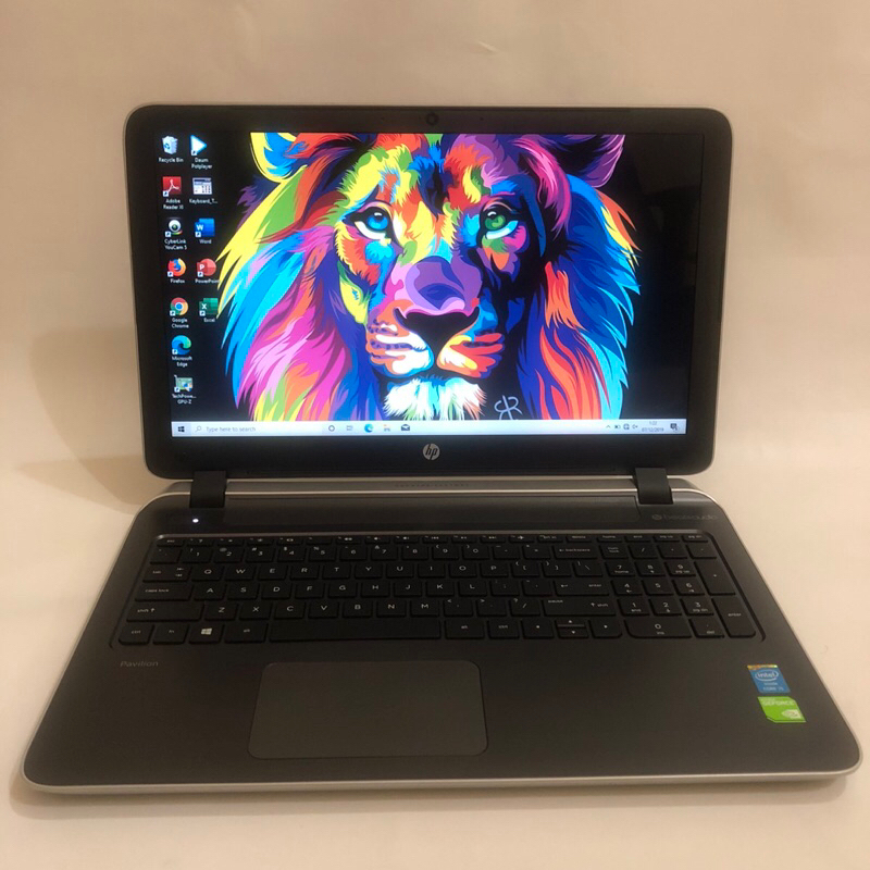 Jual Laptop Gaming Rendering Hp Pavilion 15 Core i5 Gen 4 Dual