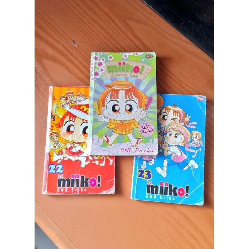 Jual Komik bekas Hai, Miiko seri 22, 23, dan edisi spesial Miiko Zaman ...