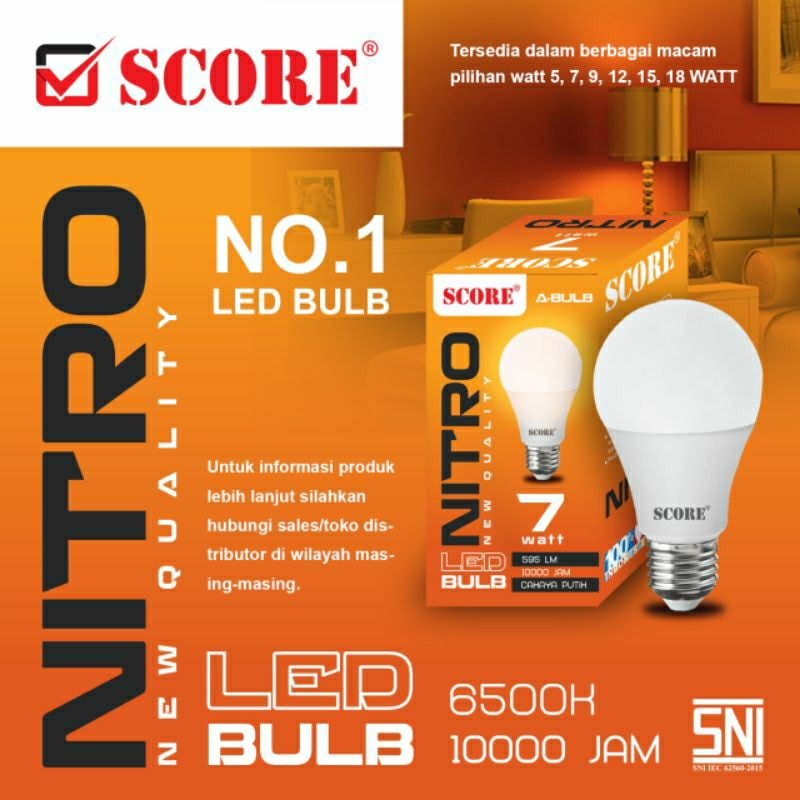 Jual Lampu led bulb NITRO. | Shopee Indonesia